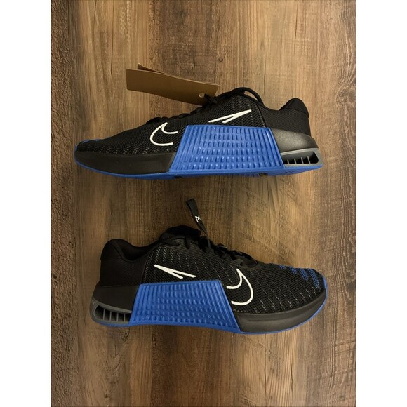 Nike Metcon 9 TB Black Signal Blue Men Size 10.5 Gym Shoes  display picture 3